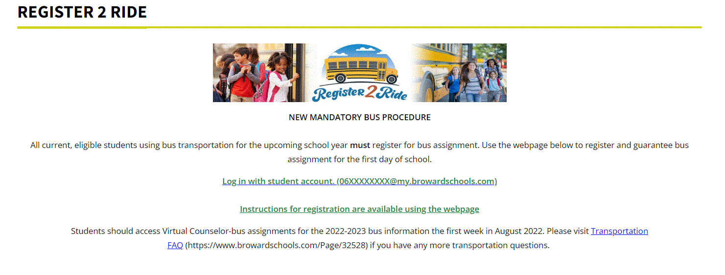 Register to ride